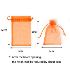 [100pcs] 9*12 cm ORGANZA BAGS IN STOCK