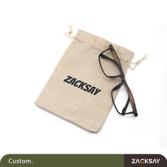 [50pcs]Colorful festival cloth bag /LOGO custom mock linen bag