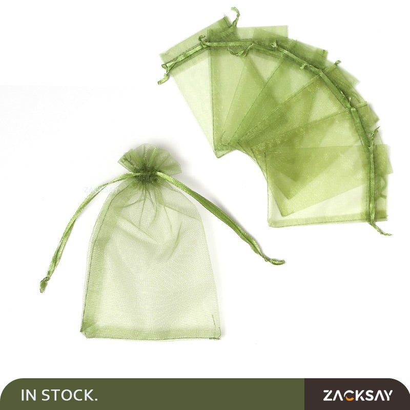 [100pcs] 9*12 cm ORGANZA BAGS IN STOCK